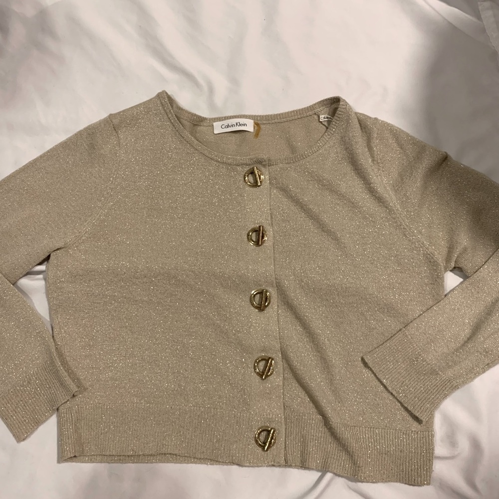 Calvin Klein Size Small Sparkly Sweater!